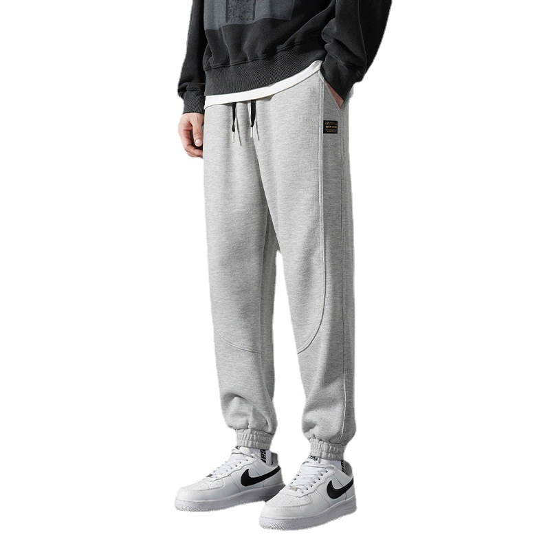 Men's Sports Casual Pants Fashion Young Men's Sweatpants Hong Kong Style Loose Pants Men's Korean Style Cotton Trendy Pants