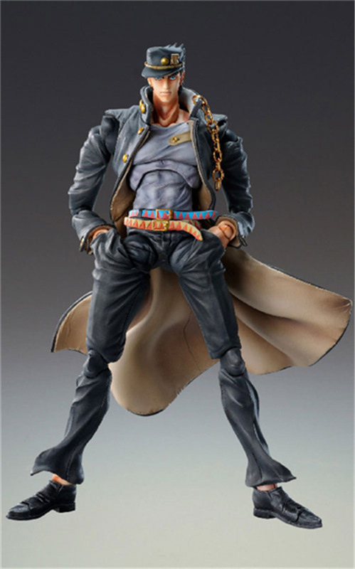 Jojo奇妙な冒険フィギュアジョイント可动承太郎ディアロポロブルーノフィギュア人形置物|undefined