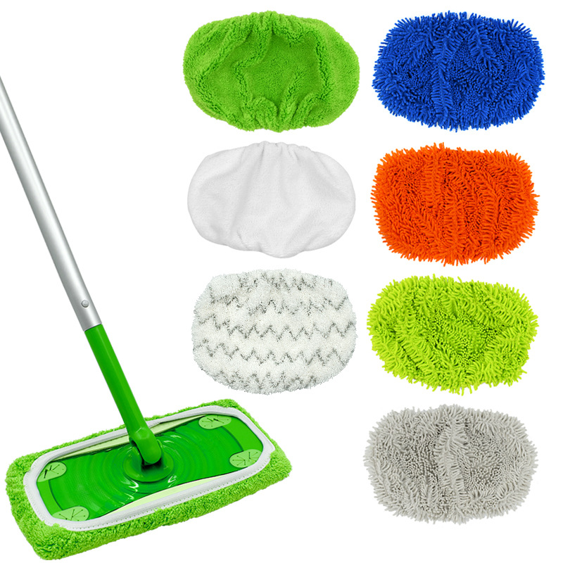 Адаптировать Swiffer Sweeper плоская ткань для швабры Сменная подушка для швабры из микрофибры Аксессуары для швабры