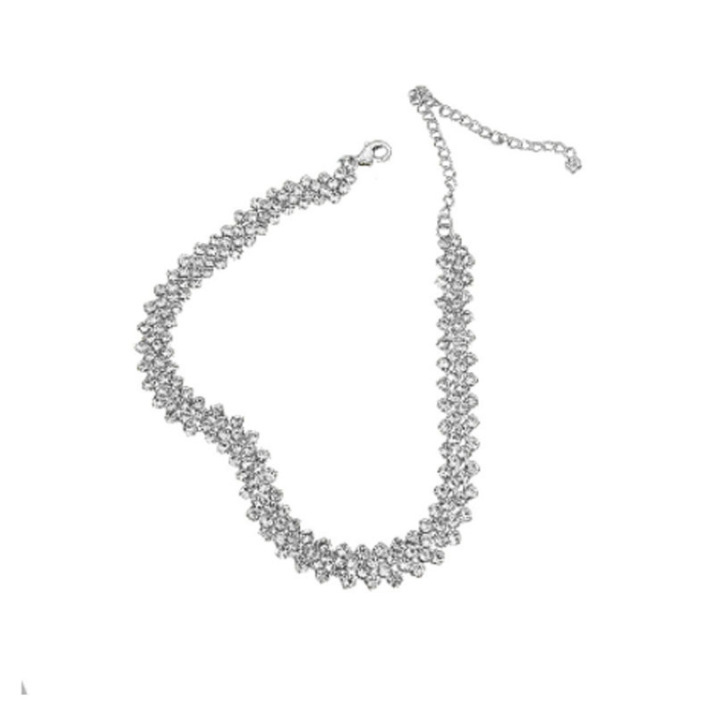 シンプルなドリルネックレスchoker首輪日韓ネット赤個性鎖鎖卸売りファッションネックレス|undefined