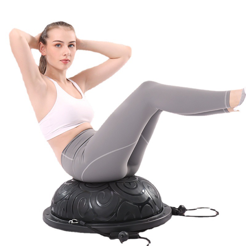 Wave Speed Ball Yoga Balance Ball Hemisphere Semi-Circle Balance Ball Fitness Ball Yoga Pilates Ball Yoga Equipment bo Ball