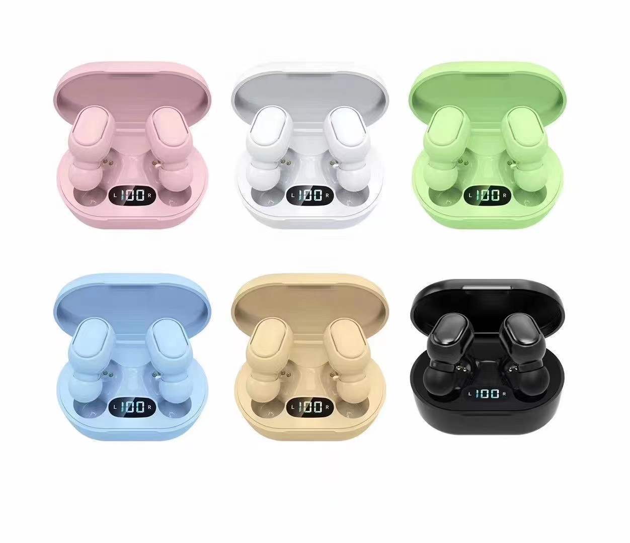 Cross-border hot e7s e6s wireless Bluetooth headset mini sports in-ear low price running volume factory wholesale