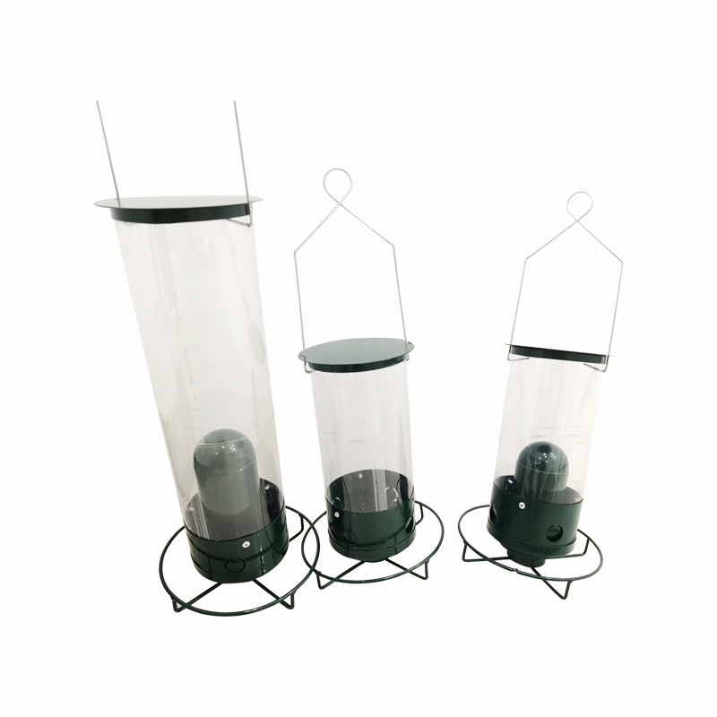 Independent Station New Product Rotatable Anti-squirrel Non-electric Bird Feeder Metal Iron Feeder