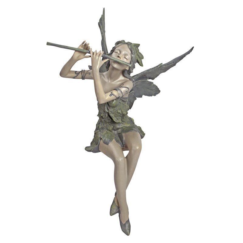 2023 cross-border style trendy flute Xifeng fairy garden Garden Garden home decoration sculpture resin crafts