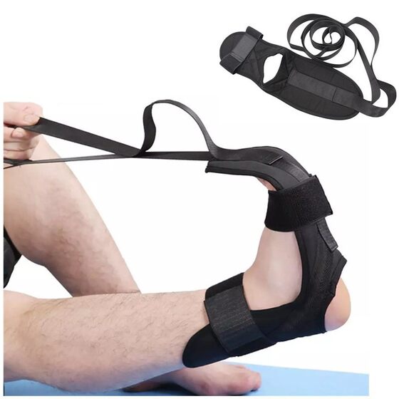 Cross-border Yoga Stretching Belt Ligament Stretching Belt Leg Correction Rehabilitation Training Gadget Segmented Adjustment Auxiliary Stretching Belt
