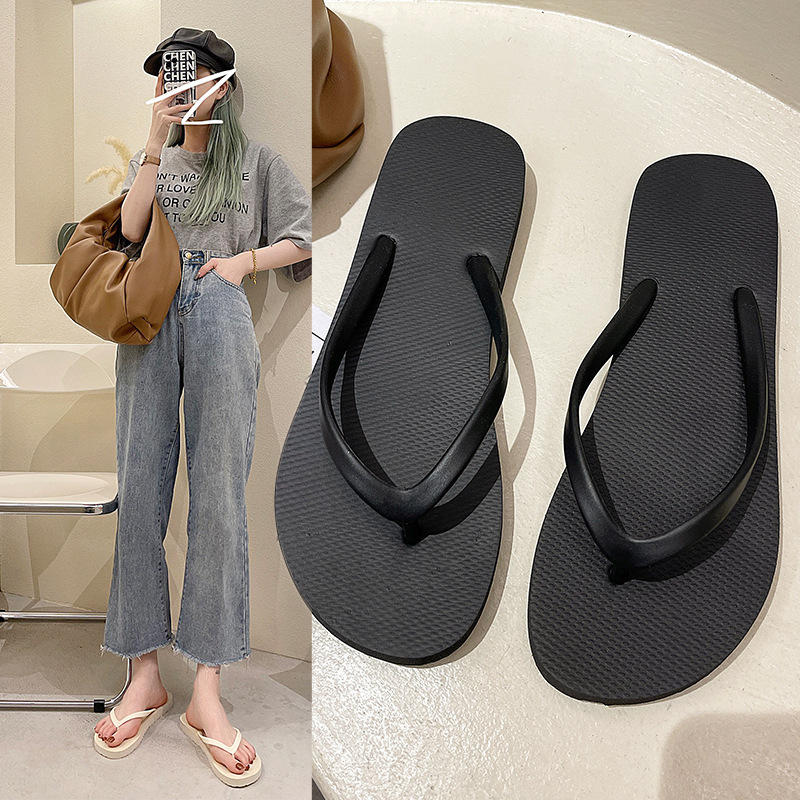 Flip-flops women's summer outdoor slippers women's sandals Korean fashion beach shoes flip-flops summer ladies wholesale