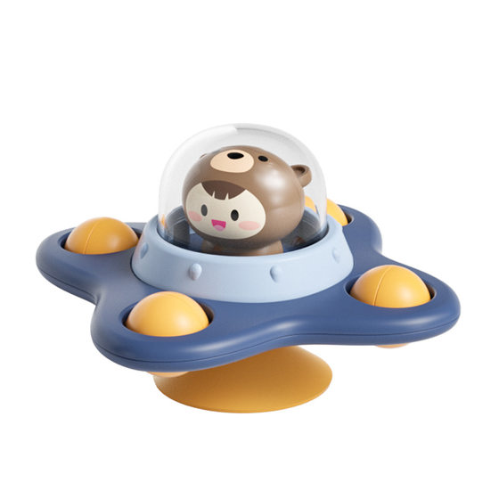 Baby toys dining table sucker turn music early education educational male and female baby rattle coax baby artifact 0-12month grasping grip