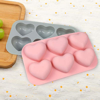 Valentine's Day DIY Love Heart Cake Baking Mold Liulian Love Mousse Chocolate Silicone Mold