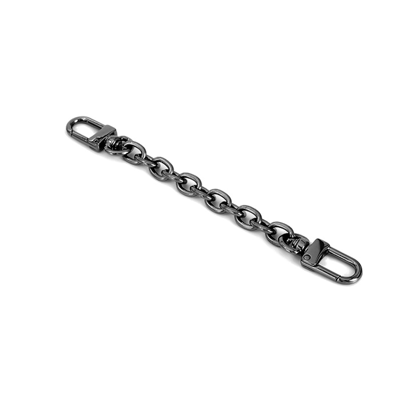 Flat bag chain nk chain single shoulder crossbody bag chain replacement pu bag strap shoulder strap metal hook buckle bag chain wholesale