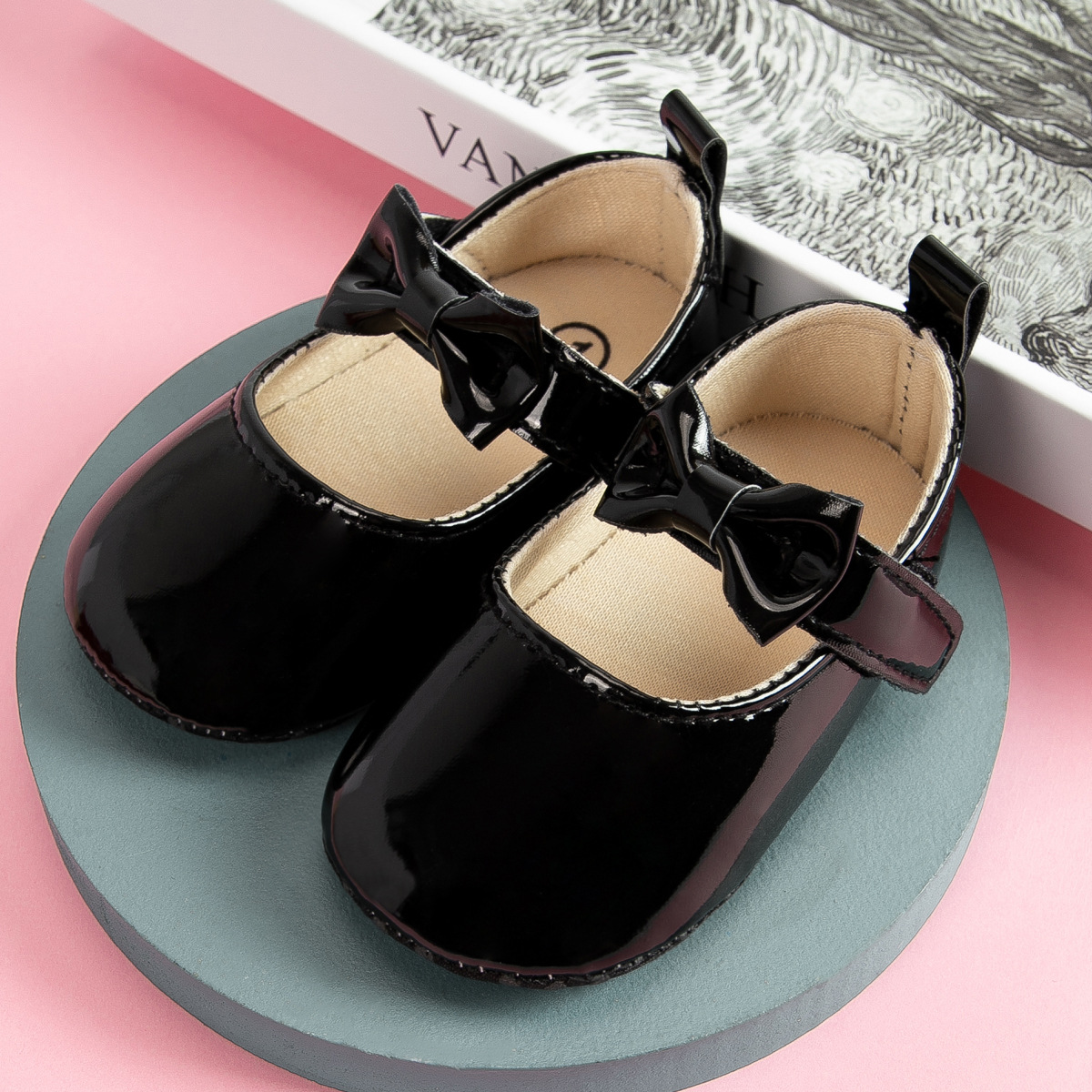 新款婴儿鞋 蝴蝶结软底防滑学步鞋宝宝鞋 公主鞋 baby shoes