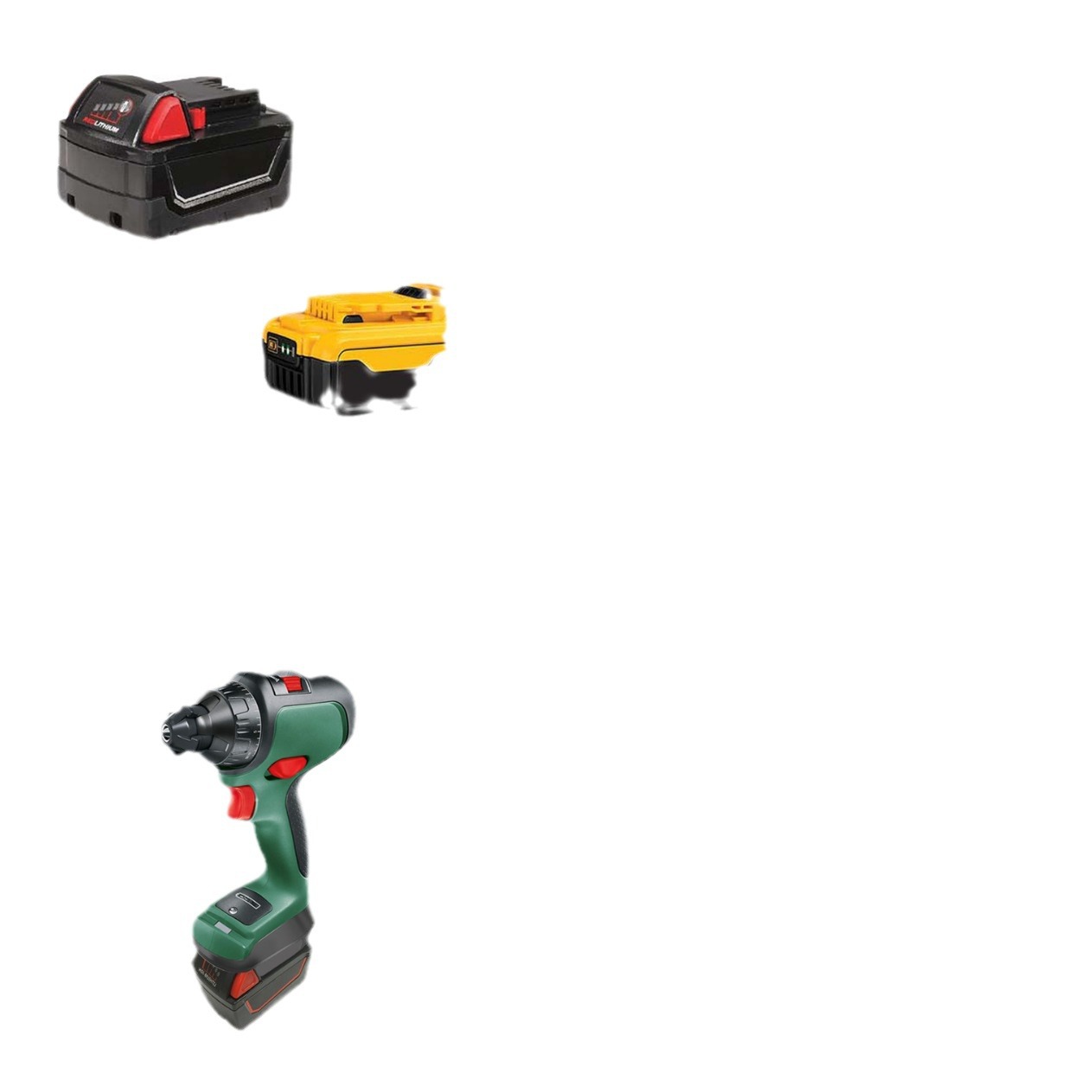 Converter Adapts Bosch Battery BOS B to C Adapter Makita Dewei Mivochhans to Bosch C