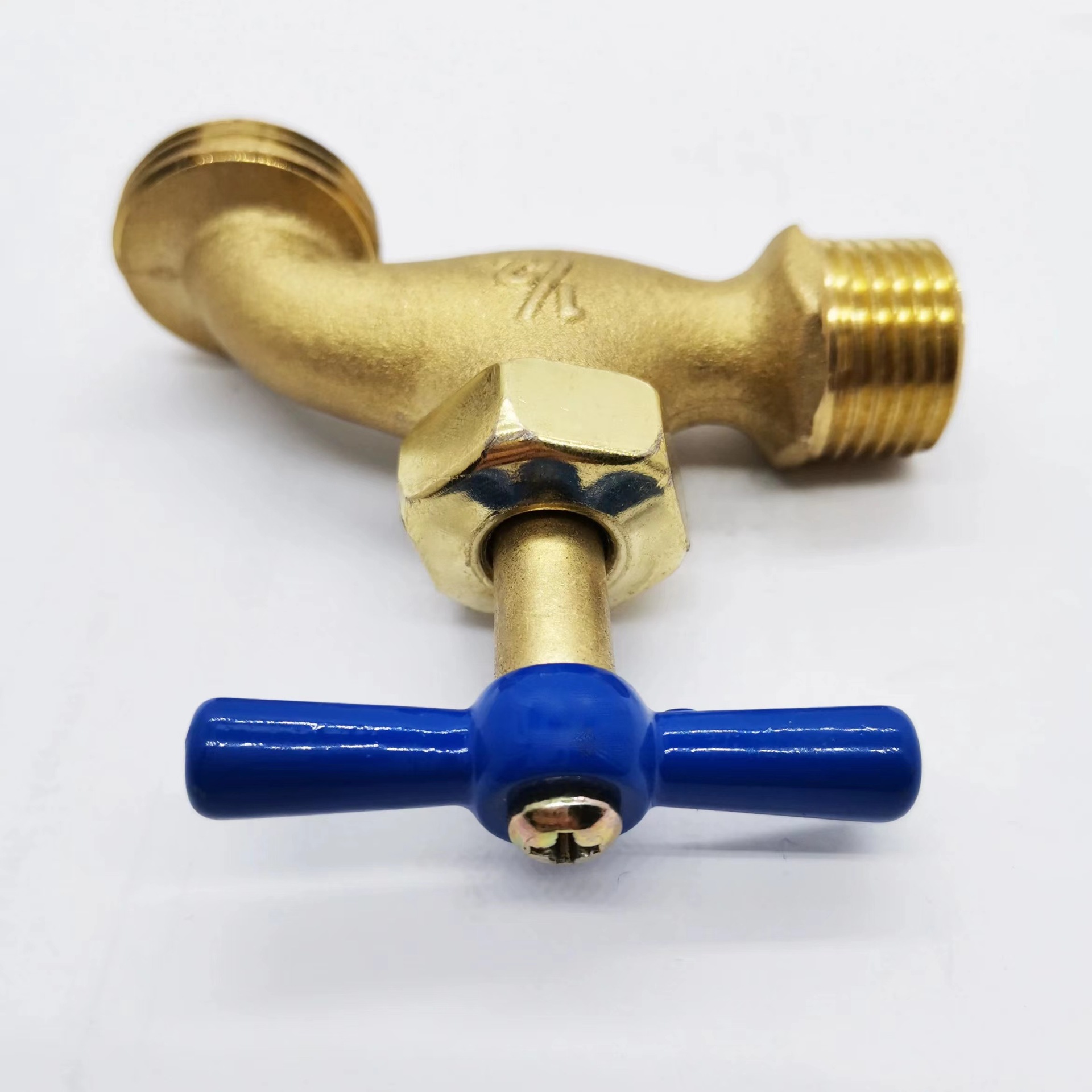 South America special copper body slow Open 4 points water nozzle outdoor garden faucet 1/2*3/4 large flow washing machine water nozzle