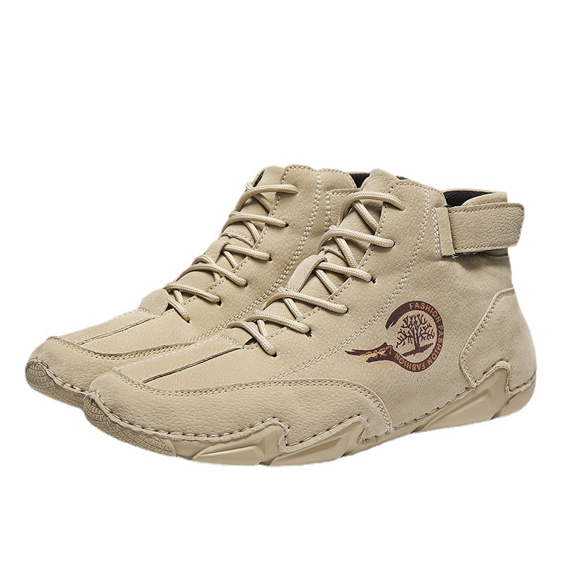 Cross-border explosions spring and autumn new men's casual shoes short boots outdoor casual men's boots fashion men's shoes wholesale martin boots