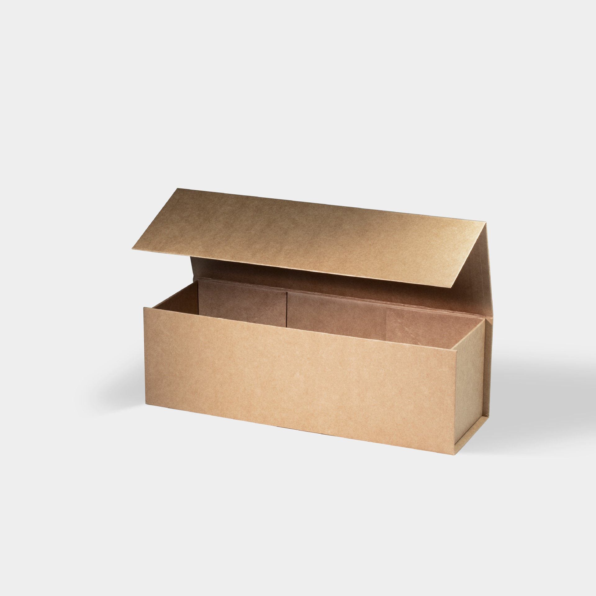 in stock folding box 31*10*10cm black and white kraft red wine champagne single bottle wine beverage packaging box
