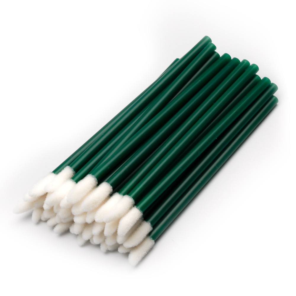 Disposable Lip Brush 50 Pocket Color Lip Glaze Brush Portable Hollow Rod Disposable Lip Brush Lipstick Brush