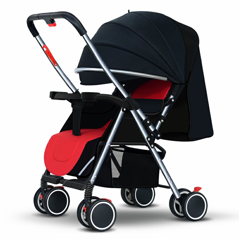 Baby stroller walking baby artifact ultra-light baby stroller can sit and lie foldable baby stroller for children to go out
