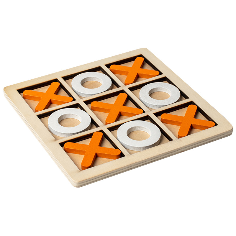 tic-tac-toe XO Sanchi Children's Fun Desktop Game Lianliankan Chess Kindergarten Primary School Parent-Child Educational Toys