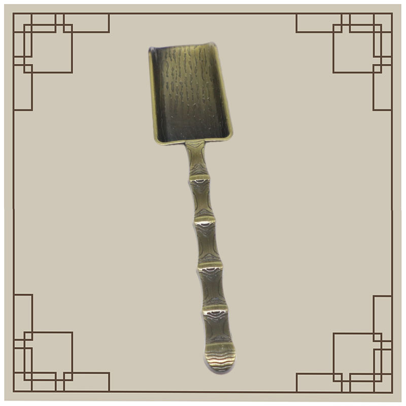 Factory wholesale teaspoon tea shovel alloy tea set accessories tea spoon teaspoon tea in stock tea ceremony