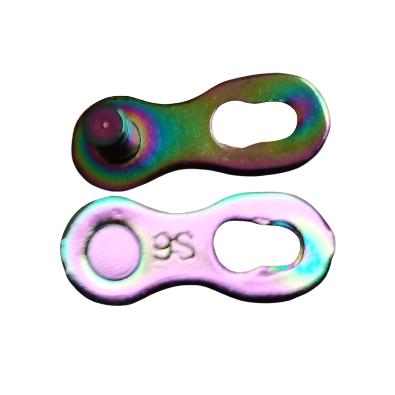 6,7,8,9,10,11 speed rainbow colorful quick release fast bicycle chain buckle connector
