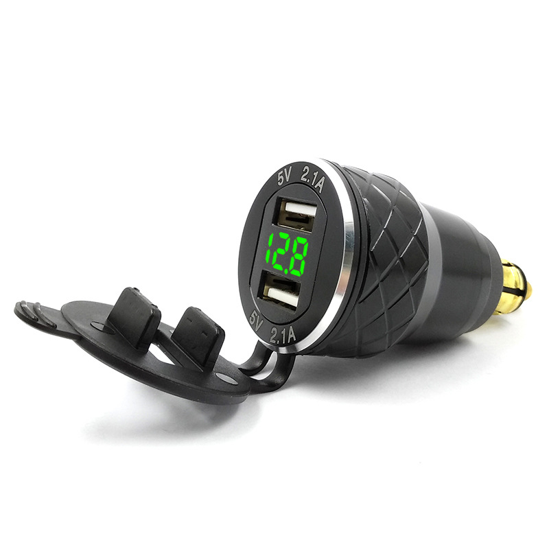 kewig European standard 4.2A motorcycle car charger Din Hella small caliber base