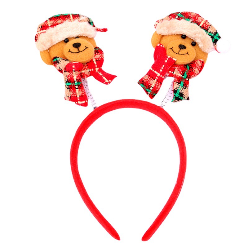 Christmas gift Christmas head buckle headband Christmas party headband Christmas antlers (independent packaging)