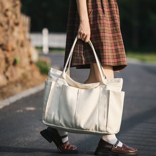 Холщовая сумка Экспорт Японская сумка Totte Tote Ручная сумка на плечо пляжная сумка ткань сумка большая емкость сумка женская сумка на заказ