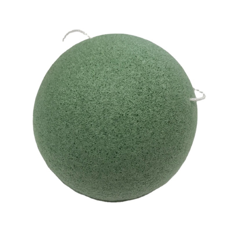 Konjac Facial Punch Konjac Facial Punch Multicolor Hemisphere Semicircle Konjac Facial Punch Facial Punch Sponge Factory Price
