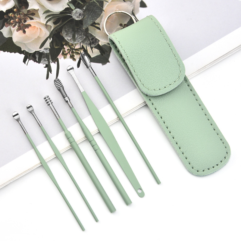 Stainless steel ear pick suit ear pick ear pick wholesale ear pick ear pick ear pick ear pick tools full set