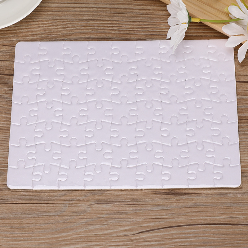 A5 thermal transfer blank paper puzzle sublimation consumables children's educational toys fixed photo puzzle diy production