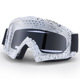 KTM white frame black dot + reinforced transparent film