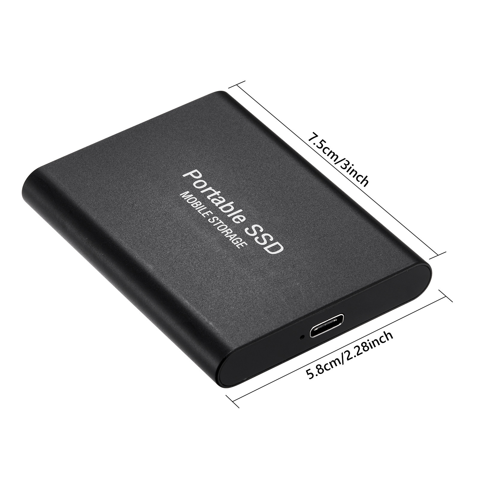 SSD mobile solid state drive 16TB 8TB 4TB 2TB 1TB mobile solid state drive cross-border foreign trade