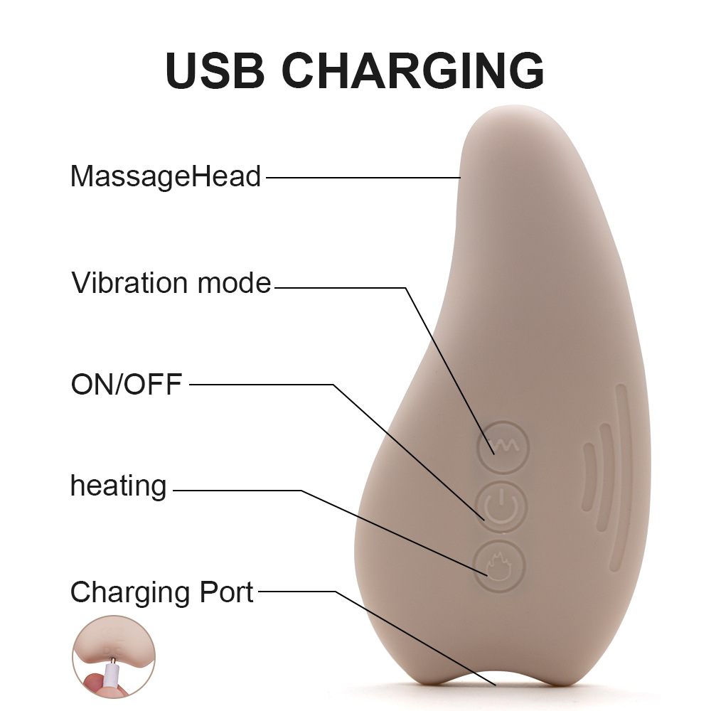Foreign Trade Hot Selling Women Postpartum Warming Lactation Massager Chest Massager Liquid All-in-one Gel Lactation Massager