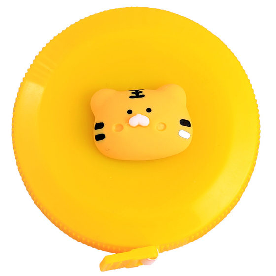 Hong Kong Sheng Cute Cartoon Mini Tape Automatic Retractable Carry-on Small Tape Soft Ruler Measuring Clothes Measuring Three-way Ruler