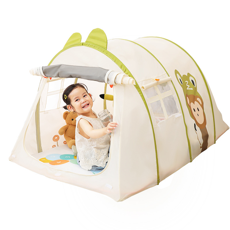 Children's Tent Indoor Small House Princess Castle Boys and Girls Baby Game House Outdoor Portable Folding Quick Opening