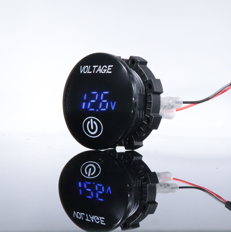 Kaiweige DC12-24V modified digital display DC Digital voltmeter display with switch power percentage