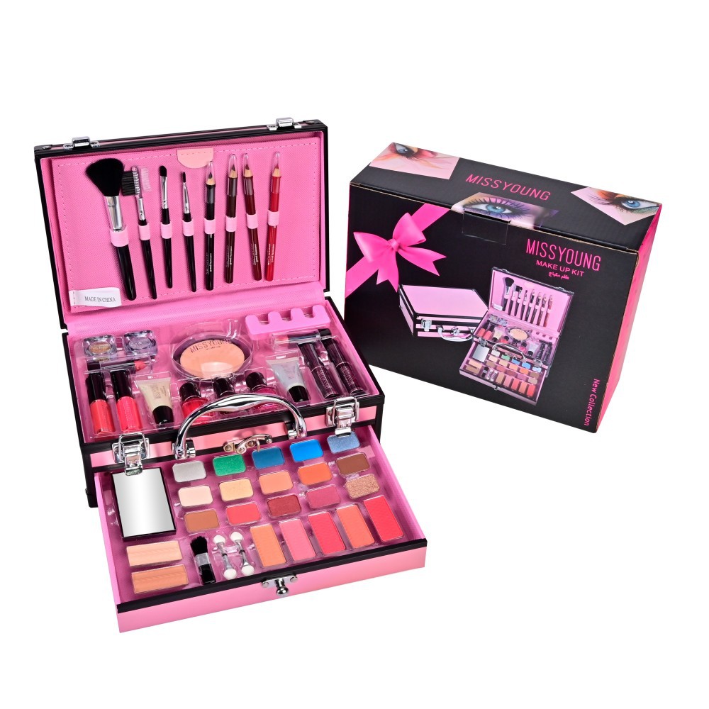 Explosive Cosmetic Set Makeup Set Nail Tools Eye Shadow Lip Gloss Brightener Combination Set
