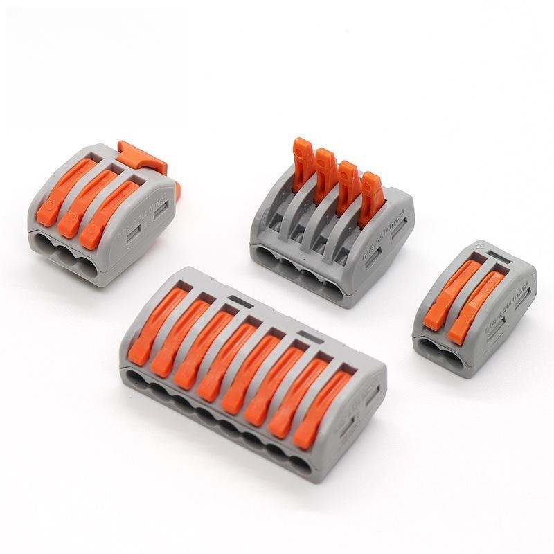 PCT-212/222/422 fast terminal press type wire electrician universal connector splitter