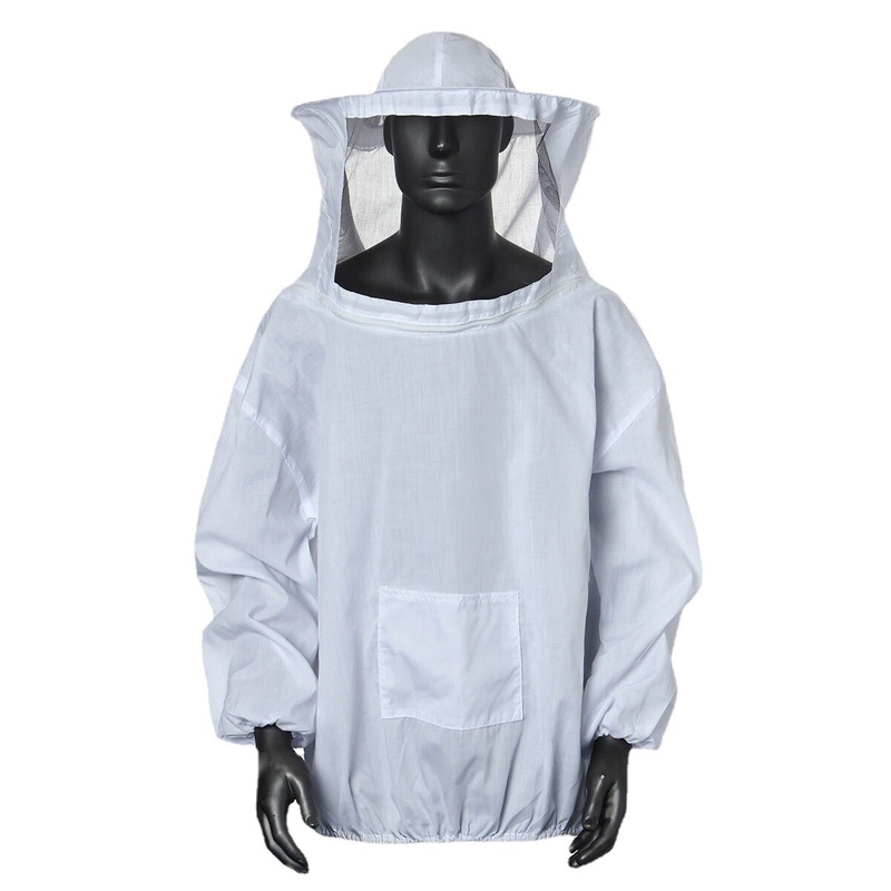 蜂防止服セット現物蜂具養蜂半身ジャケット蜂服帽子半身上着養蜜防護服|undefined