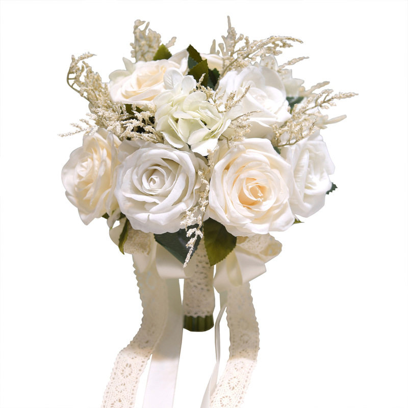 永遠の天使958バラの花束の露店の花束卒業教師の日の結婚祝いの花の手作りdly|undefined