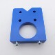 Blue portable measuring ruler large