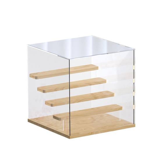 Blind Box Storage Container Transparent Acrylic Display Box Bubble Mate Display Rack Hand Dustproof Storage Box