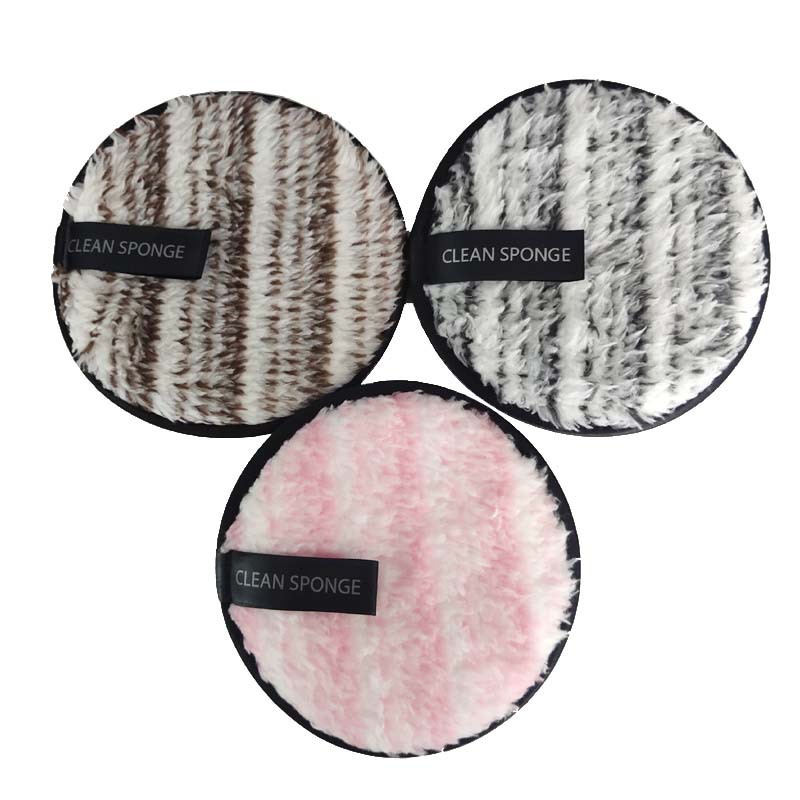 Factory direct lazy clean water face cleansing cotton cleansing powder puff sponge makeup makeup makeup makeup remover powder puff tool