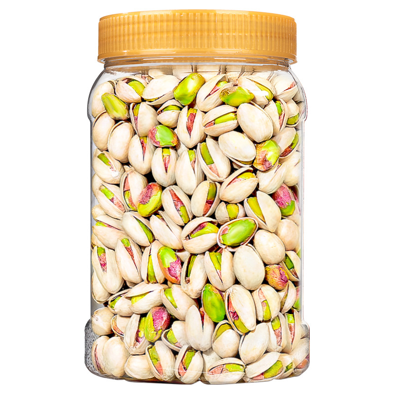 Pistachio canned 500g nuts casual snacks hand-peeled open large particles pistachio snacks factory wholesale
