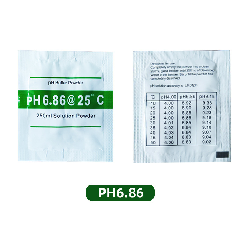 Factory Direct Supply Acidimeter Universal ph Calibration Powder 4.01 Bag 6.86 Buffer Powder 9.18ph Pen Calibration Powder