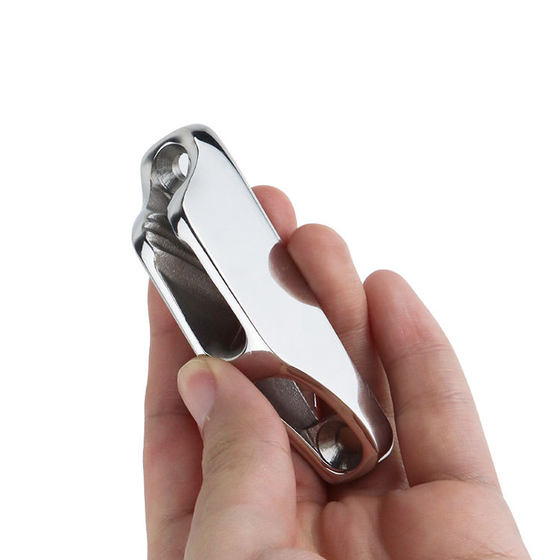 Marine rope clamp 316 stainless steel sailing yacht chain stopper rope buffer reducer rope lock clamp