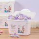 30 PCs/lavender fragrance three-in-one box