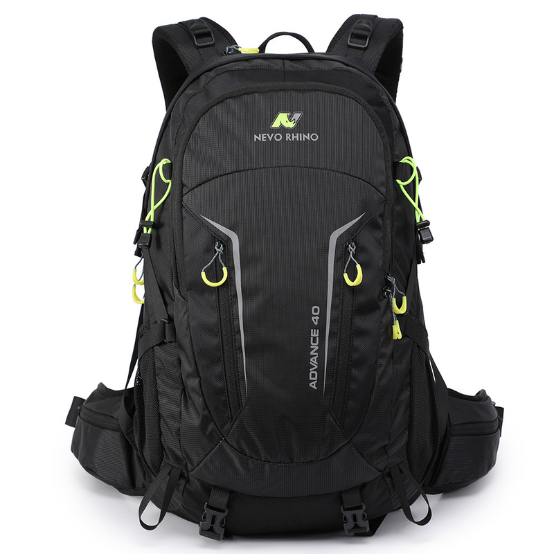 Nevo Rhino 40l 軽量バックパックキャンプアウトドアスポーツレインカバーハイキングバッグ耐久性のある防水ポリエステル|undefined