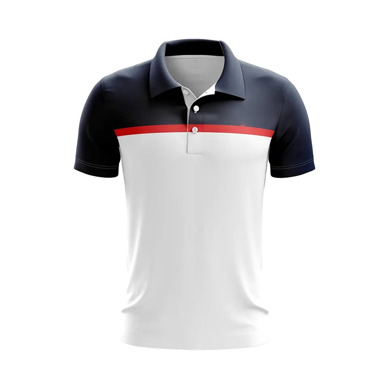 Golf Polo shirt men's trendy casual polo shirt sports casual trendy cross-border wholesale short sleeve t-shirt