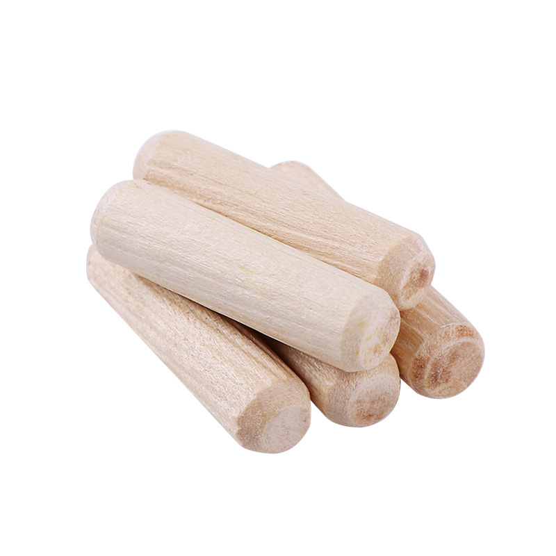Round wooden stopper, wooden nail, wooden tenon, twill wedge, wooden stick, wooden bolt, wardrobe, cabinet connector, round wooden pin