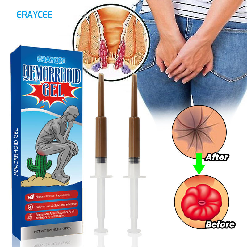 ERAYCEE cross-border herbal hemorrhoids Gel Gel for men and women hemorrhoids internal and external hemorrhoids hemorrhoids suppository